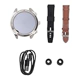 Smartwatch con auricolari, smartwatch Bluetooth 2 in 1 con display HD e sveglia, orologio con cuffie per uomo e donna, fitness tracker, lunga durata della batteria in standby.