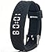 eSeasongear VB80 Vibrating Alarm Watch, Silent Vibration Shake Wake ADHD Medication Reminder (Black-Large)