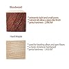 Exotic Wood Pen Blanks 12-Pack Pen Turning Supplies, DIY Pen Crafts: Bloodwood, Mexican Ebony, Jatoba, Hard Maple, 3 of Each Wood Type, 5 x 3/4 x 3/4 inches #4