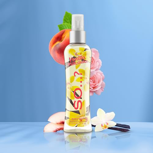 Image of Unique Body Mist - Vanilla Candy by So? for Women - 5.1 oz Body Mist - Pack of 2