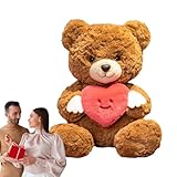 Enhance Any Space : élevez l'ambiance de votre chambre, salon, chambre, bureau ou voiture intérieure avec cet ours Charming Val entine's Bear. Un accessoire de décoration d'intérieur polyvalent et délicat qui est parfait pour une décoration ronde d'année