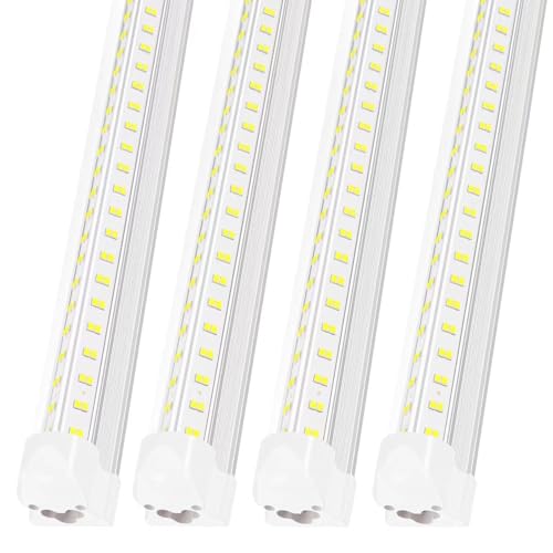 3 ft LED Shop Light, 36W, 6500K, 5000LM (4-Pack) AQIQUUT