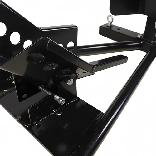 Caballete de moto para rueda delantera Relaxdays con capacidad de 450 kg 6