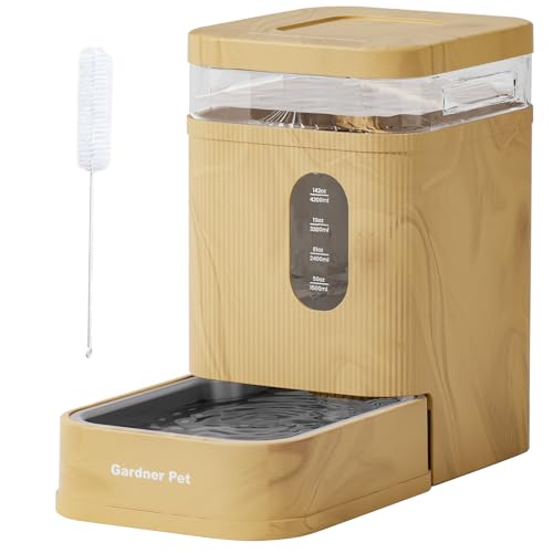Garnder Pet Automatic Dog Water Dispenser Gravity Waterer with Stainless