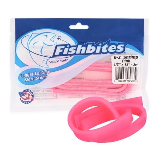Fishbites E-Z Shrimp - Longer Lasting (Pink)