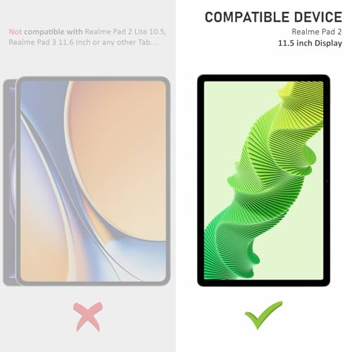 Image of SupCares Tempered Glass for Realme Pad 2 (11.5 Inch) With Installation Kit | Military-Grade Gorilla Screen Protector | Edge to Edge Coverage | Transparent