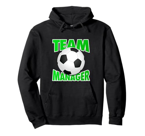 Soccer Team Manager, Soccer Ball Coaches Pullover Hoodie