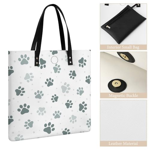 Sac à main shopper grand format Patte Verte pour ne plus manquer d'espace
