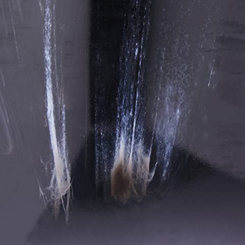 Porta Escova Spoom com tampa, 10,4 x 8,3 x 2,1 cm, Mármore Preto, Coza