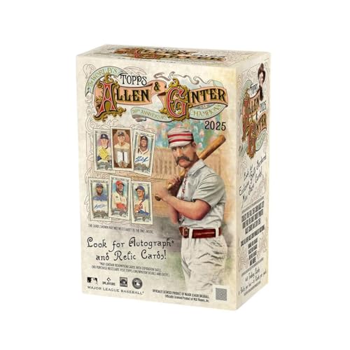 Topps 2025 Allen & Ginter �싅 8�p�b�N �u���X�^�[ �o�����[�{�b�N�X