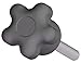 Innovative Components AN4C10005S221 1.38" Star knob 1/4-20 X 1.00" steel zinc stud black pp (Pack of 10)