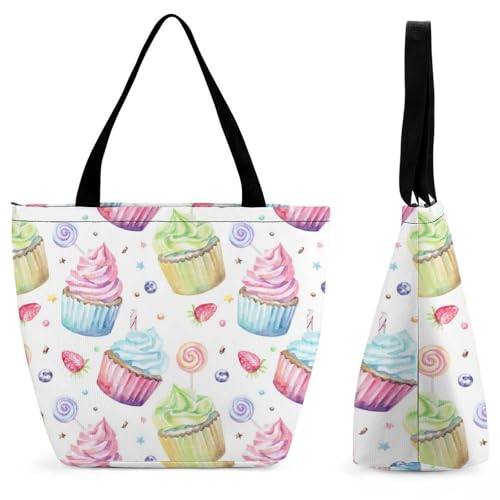 Sac à main gâteau coloré spacieux pour éviter le manque de place en voyage