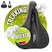 Price comparison product image Velmia Trekking Bicycle Saddle - Comfortable Saddle for Men and Women - 3 Zone Concept - Waterproof Bicycle Seat with Ergonomic Design