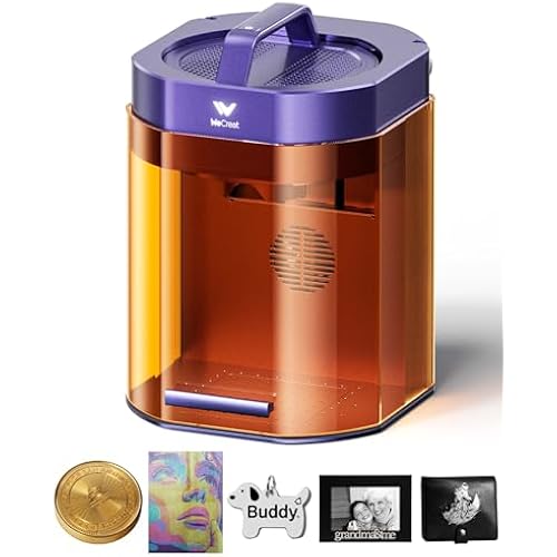 WECREAT Lumos Portable Laser Engraver, 3W IR & 10W Diode, 4000mm/s