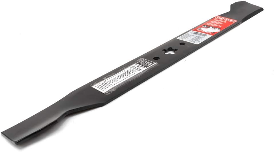 Craftsman CMXGZAM110136 42-Inch Bagging and Side Discharging Lawn Mower Blade Set AYP/HOP High Lift OE# 138498, Black