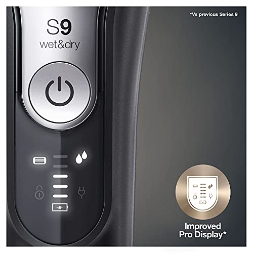 Braun Series 9 Premium Rasierer Herren mit 4+1 Scherkopf, Elektrorasierer & Trimmer für Präzision, Ladestation, Li-Ionen-Akku 60 min, Wet & Dry, 9375cc, schwarz - Image 7