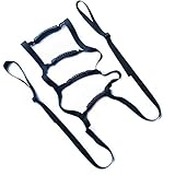 Bed Ladder Assist Strap,Pull Up Assist Device Sit Up Helper with 4 Hand Grips