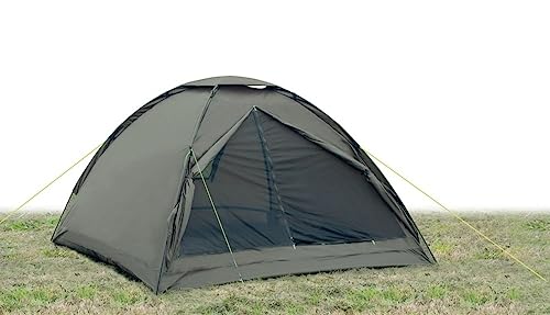 MK-Angelsport Ruck Zuck Karpfenzelt – Pop-Up Bivvy 2-Mann Mit Fest Eingebauter Plane, Inkl. Gummihammer