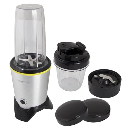 Esperanza EKM028 Blender Tabletop Blender 1000 W Black Stainless Steel