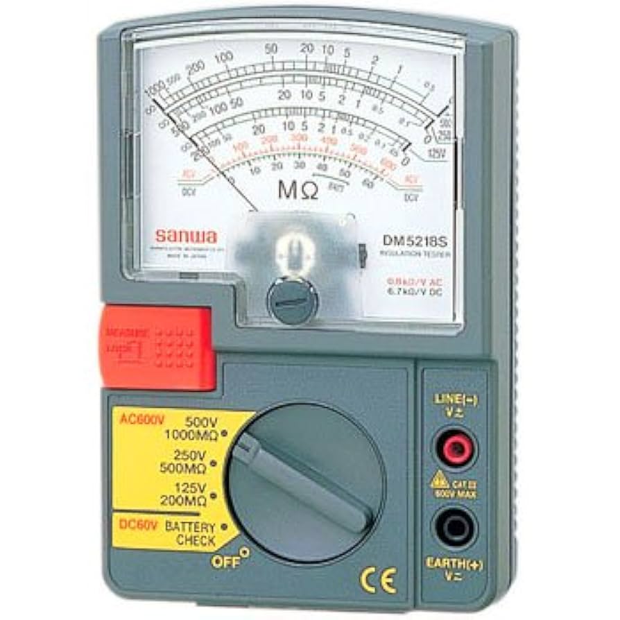 【新品未使用】SANWA絶縁抵抗計DM-5218S Amazon.co.jp: 三和電気計器 絶縁抵抗計 DM509S : 産業・研究