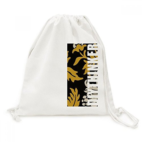 Sac à dos Drawstring Chrysanthème pour vos escapades de voyage style japonais