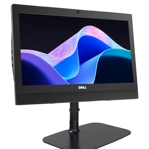 Image of DELL OptiPlex 3050 All in One PC Desktop Computer, 19.5 inch AIO, Intel Core i5-6500T Processor, 16GB RAM, 256GB SSD, WiFi, Bluetooth, Keyboard and RGB Mouse, Windows 11 Pro(Renewed)