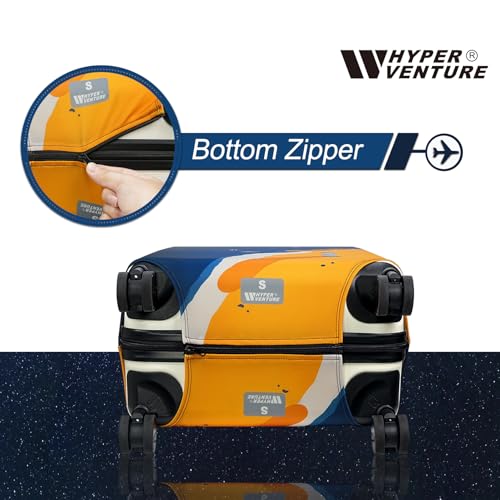 HYPER VENTURE Travel Luggage Cover Suitcase Protector Fits 18-22 Inch, S by HYPER VENTURE - Used condition - Image 4
