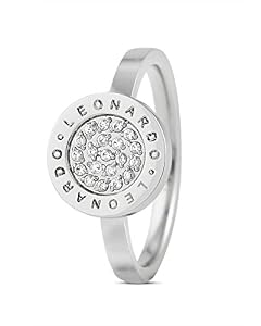Jewels by Leonardo Leonardo Jewels Damen-Ring Matrix Lusso Edelstahl Glas Jewels by Leonardo Leonardo Jewels Damen-Ring Matrix Lusso Edelstahl Glas