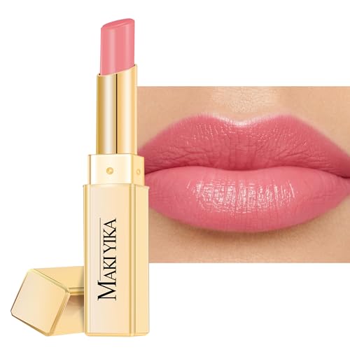 MAKI YIKA Moisture Nude Pink Lipstick for Women Hydrate Tinted Lip Balm