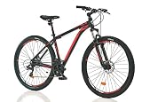 Mountainbike X-7 Hardtail Fahrrad Shimano Schaltung MTB Fitness Bike Trekkingrad Gabelfederung Scheibenbremsen (29 Zoll Reifen)
