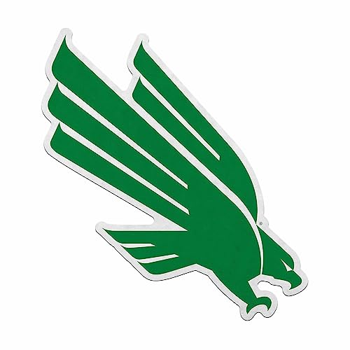 Rico Industries NCAA North Texas Mean Green Primary Shape Cut Pennant - Home and Living Room Décor - Soft Felt EZ to Hang