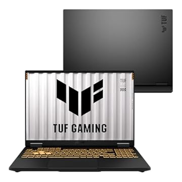 Notebook ASUS TUF Gaming F16, Intel Core i7 RTX 5050, 16 GB, 512 GB SSD, 16.0'' FHD, Jaeger Gray - FX608JHR-RV016W