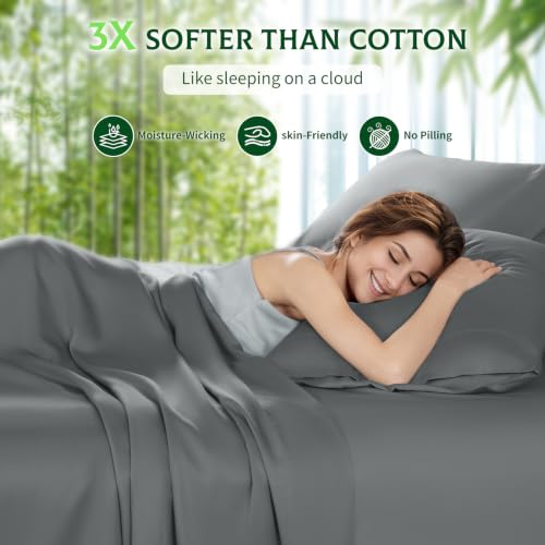 SONORO KATE 100% Viscose Derived from Bamboo_Sheets, Extra Deep Pocket,3PC by SONORO KATE - Used condition - Image 5