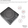 RECOIL SS65 Ultra-Thin 6.5 Active Under Seat Car Subwoofer VB Bass DSP, Built-in Amplifier for Cars, Trucks, SUVs