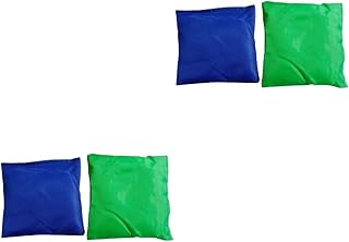 TOYANDONA 4 Pçs Pufes Para Jogo Pufes Jogo Sacos De Feijão Jogo Para Crianças Quadrado Cassia Criança