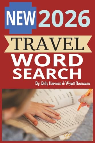 Travel/Vacation Word Search Puzzle Book: Word Search with easy to