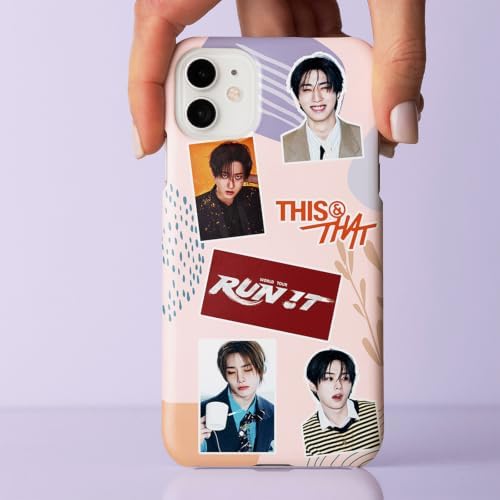 Stray Kids This & that Album Photo Stickers Kpop Stray Kids Run It Vinyl Sticker Pack for Water Bottle Phone Laptop Photo Deals Pack Gift for Stay Boys and Girls，Run IT — view 4