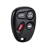 BestKeys 4 Buttons Keyless Entry Remote Control Car Key Fob Replacement for 1996-2000 Tahoe 1997-1998 Buick Century Park Avenue Regal Riviera Skylark Lesabre ABO1502T (1)