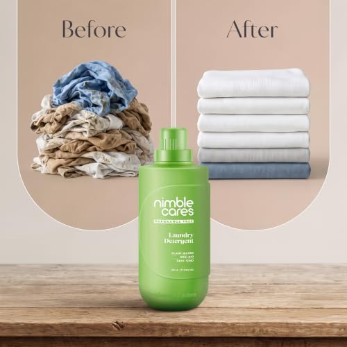 Nimble Cares Fragrance-Free Non-Bio Laundry Detergent, ...