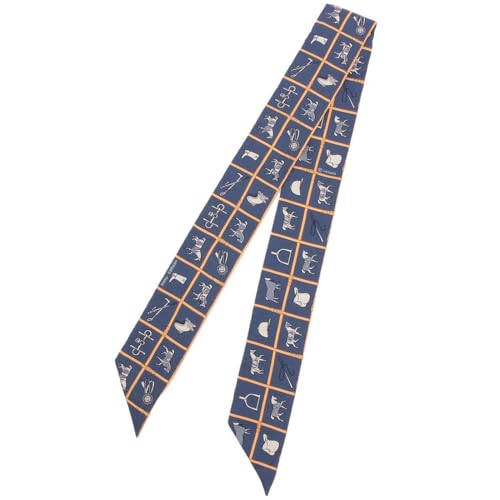 [エルメス] スカーフ バンダナ ツイリー マルチカラー ネイビー レディース H061356 S 22 [並行輸入品]のサムネイル