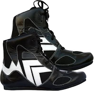 Rightpunch Breathable Professional Wrestling Shoes for Men, Women | Non-Slip Lightweight Boxing Shoes with Rubber Sole
