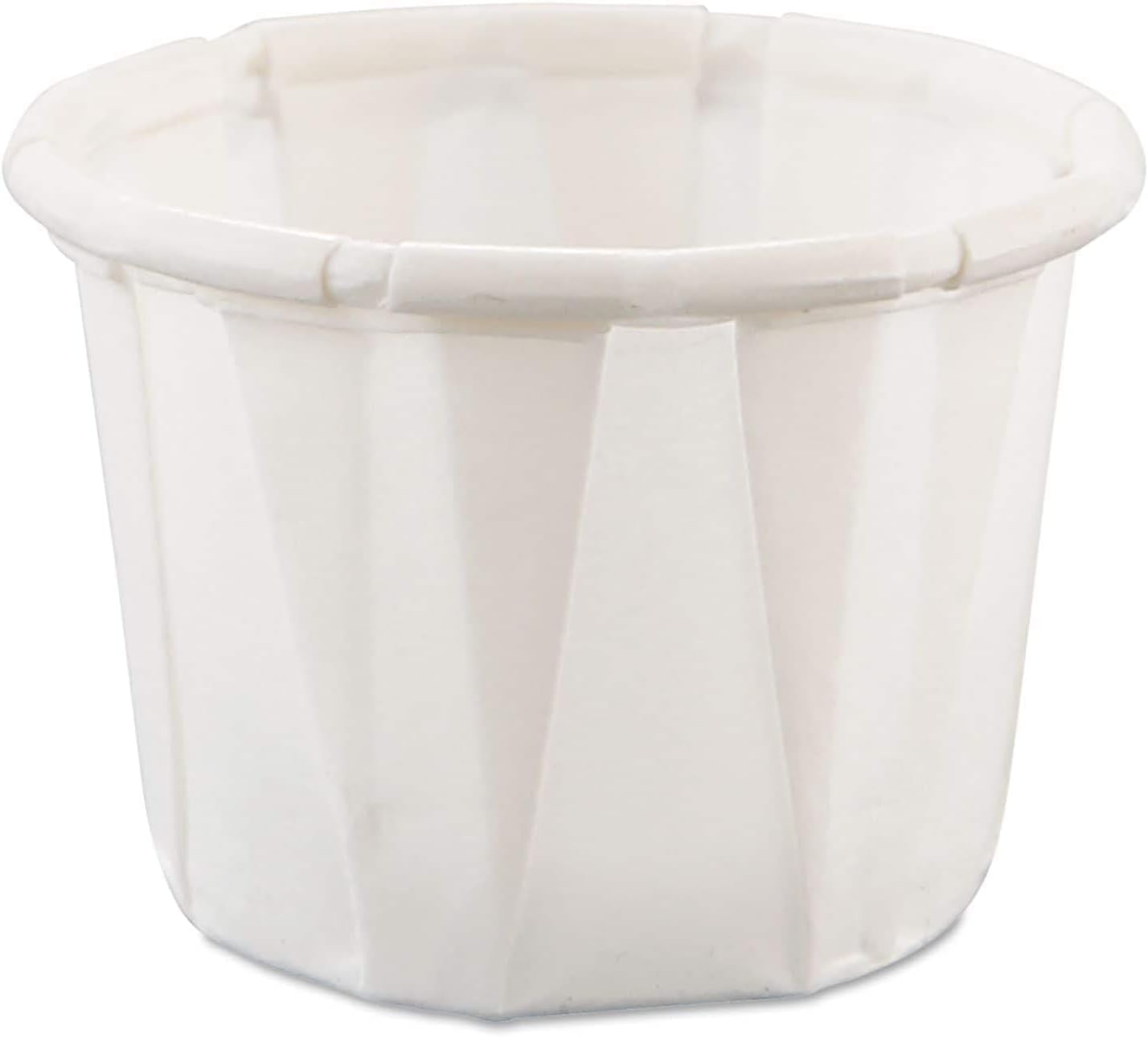 SOLO SCC050 Paper Portion Cups .5oz White 250/Bag 20 Bags/Carton
