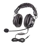 Califone 3068MT Headset with 3.5mm Plug, Black, Adjustable