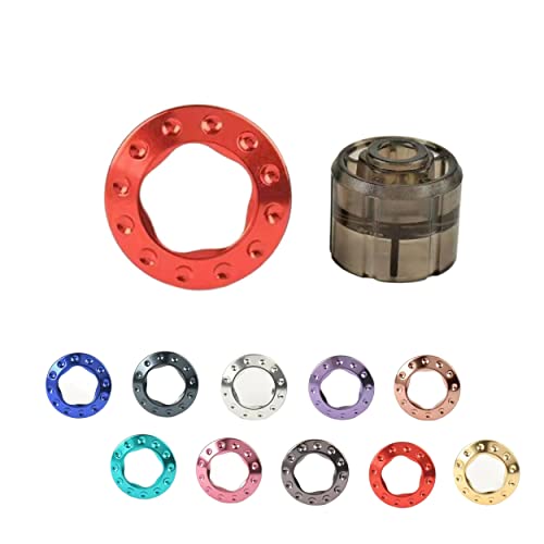 ILUMA/ILUMA PRIME�Ή� �����p�z���_�[�����O�Z�b�g ILUMA�V�K���b�g���b�h�L���b�v ILUMA Prime�Ή� ���O���H�� �����i�_�C�����j ���������₷�� (Red)