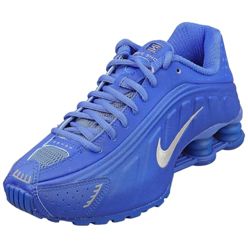Nike SHOX R4 Damen Schuhe (HJ7303-445, Racer Blue/Phantom/Metallic Silver), Racer Blue/Metallic Silver, 37.5 EU
