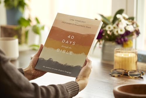 Image of 40 Days Through the Bible: The Answers to Your Deepest Longings