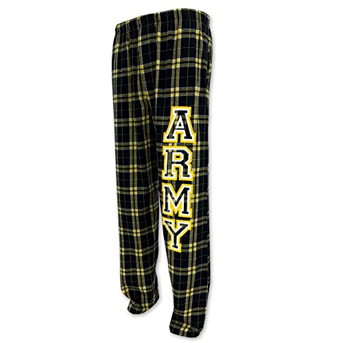 Armed Forces Gear Army Flannel Pants (Black/Gold)2
