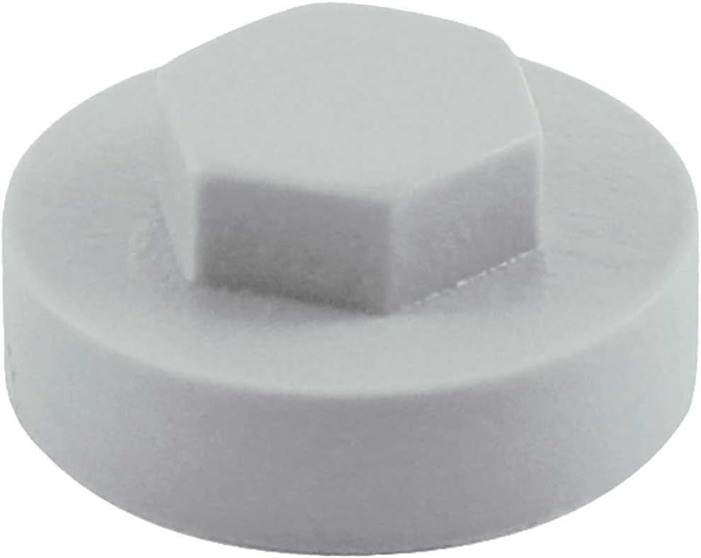 TIMco 19RAL7012CAP Hex Cover Cap - Slate Grey (Box of 1000)