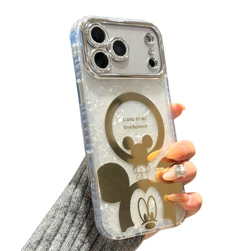 Meishangmei iPhone 17 Pro Maxp P[X LLVF  [MagSafeΉ]ALLJYی 킢p^[fUC n[hϏՌیP[X K[Y fB[X - }CN