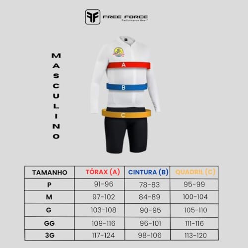 Bretelle Ciclismo Free Force Masculino Performance Carbon Novo 2025 - M